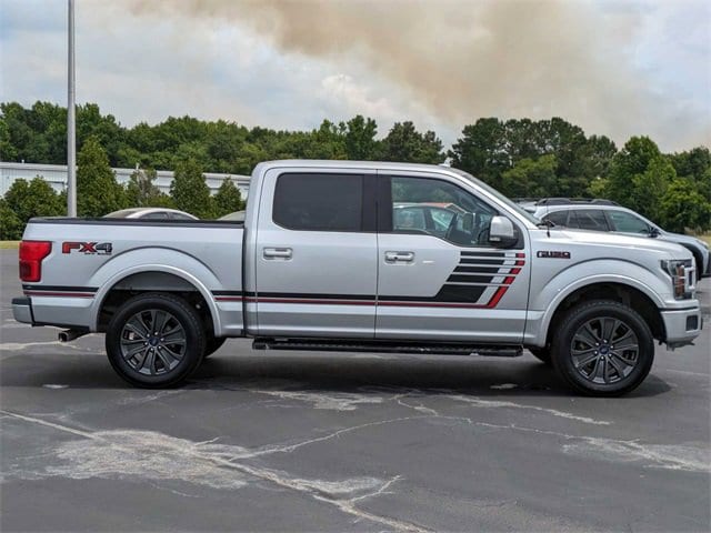 Used 2018 Ford F-150 Lariat with VIN 1FTEW1EG0JFC38865 for sale in Washington, NC