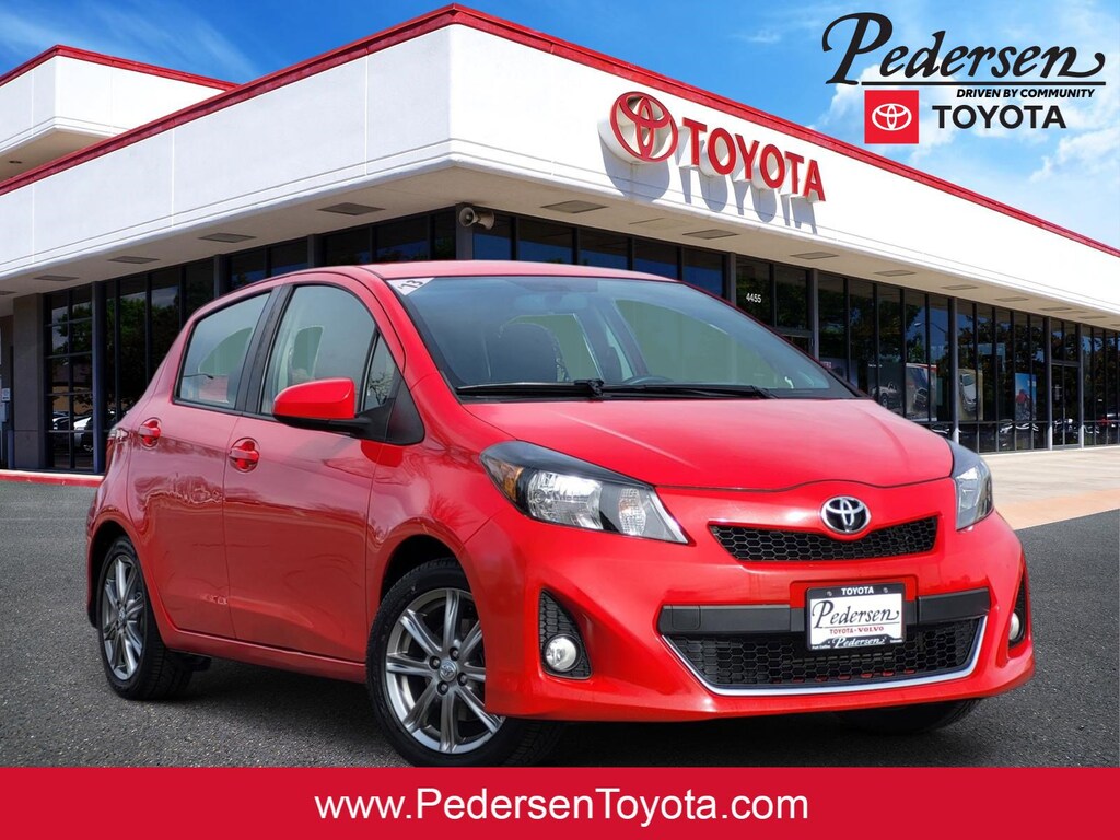 Used 2013 Toyota Yaris 5DR SE Manual Liftback