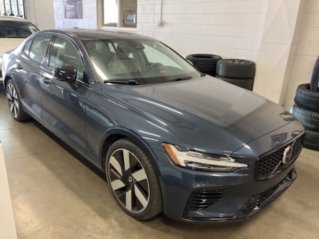 Certified 2024 Volvo S60 plug-in hybrid T8 Plus Dark Sedan