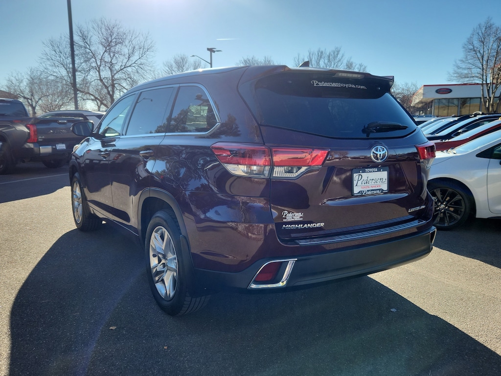 Used 2019 Toyota Highlander Limited V6 SUV