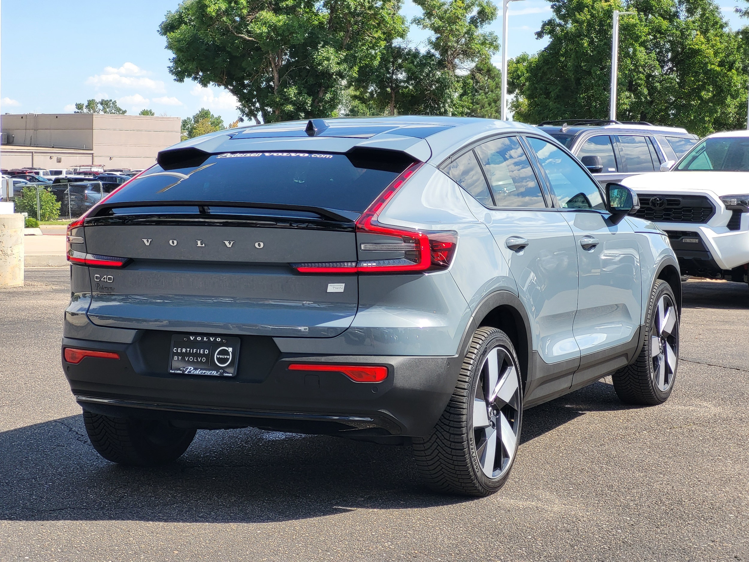 Certified 2023 Volvo C40 Ultimate with VIN YV4ED3GM4P2058256 for sale in Fort Collins, CO