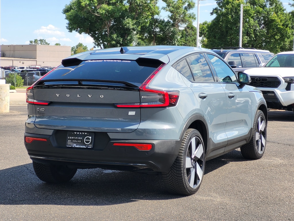 Certified 2023 Volvo C40 Recharge Pure Electric Twin Ultimate SUV