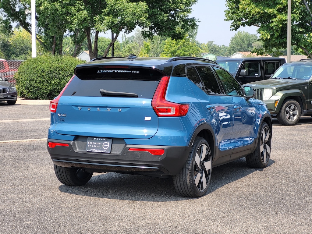 Certified 2023 Volvo XC40 Recharge Pure Electric Ultimate SUV