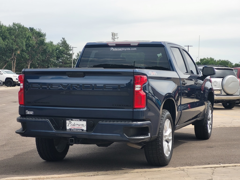 Used 2021 Chevrolet Silverado 1500 Custom Truck Crew Cab