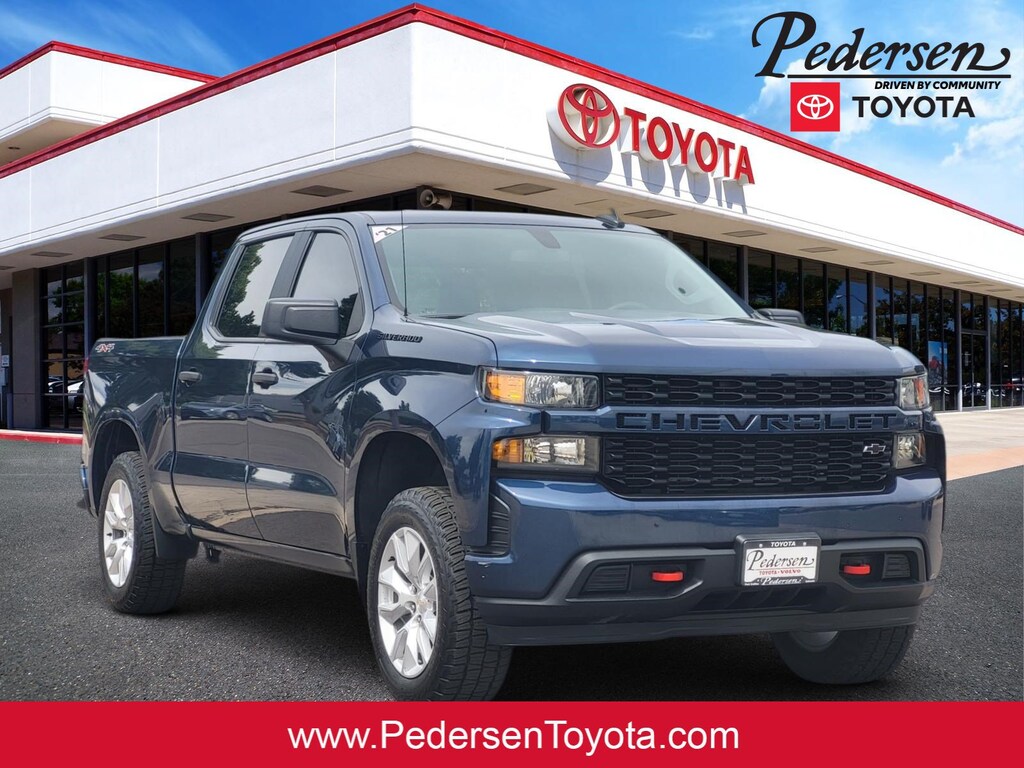 Used 2021 Chevrolet Silverado 1500 Custom Truck Crew Cab