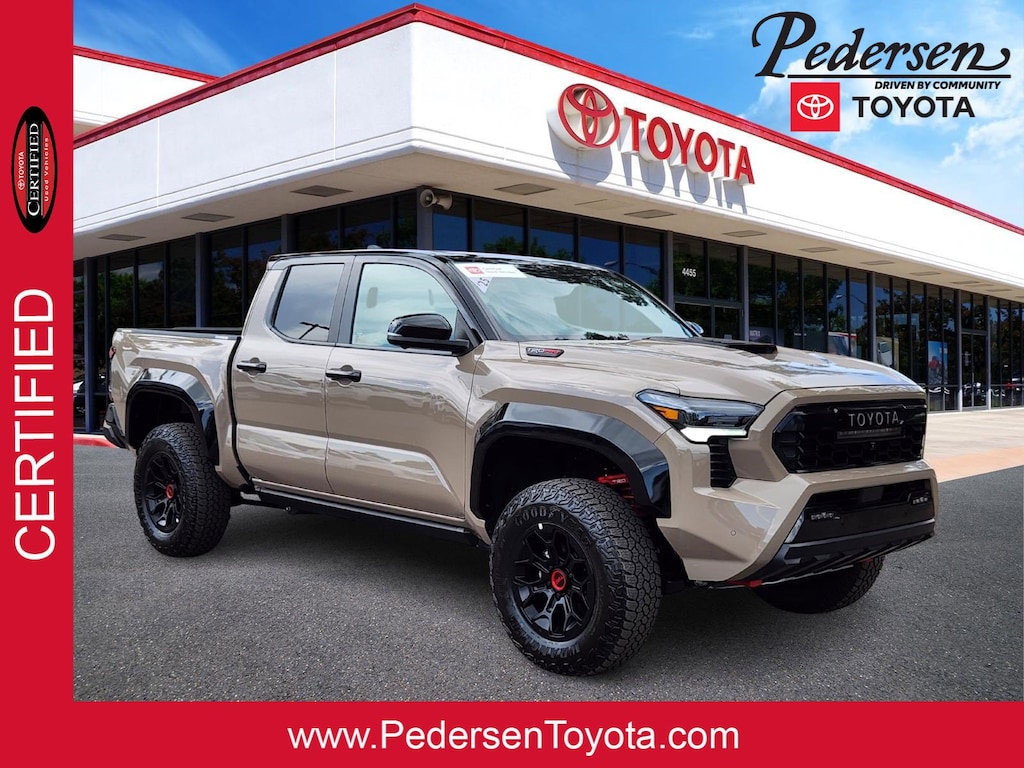 Certified 2025 Toyota Tacoma i-FORCE MAX TRD Pro Truck Double Cab