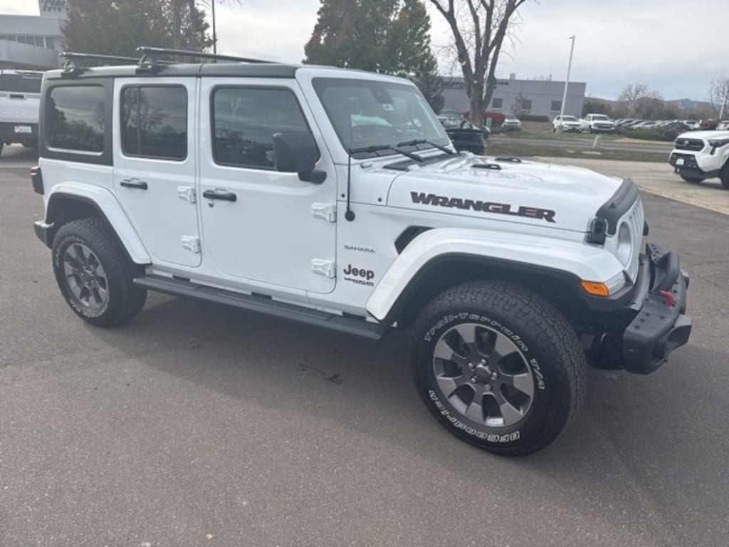 Used 2019 Jeep Wrangler Unlimited Sahara 4x4 SUV