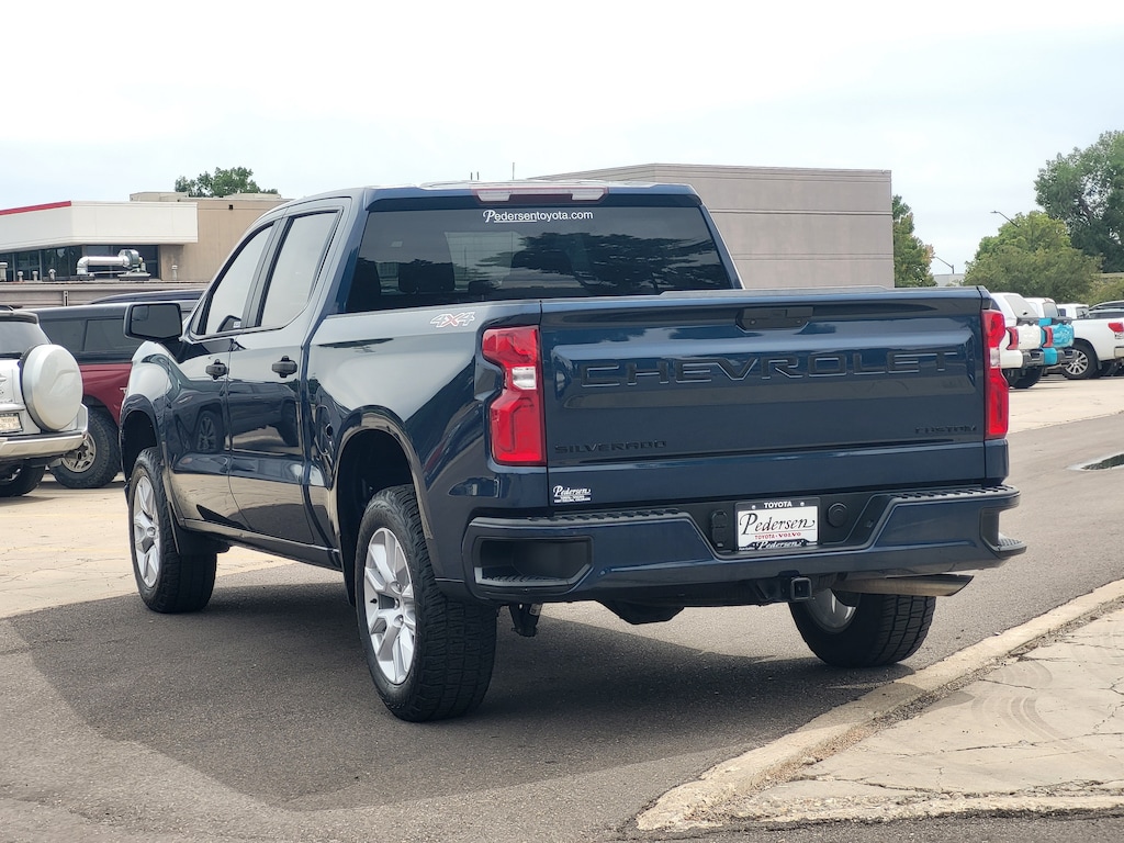 Used 2021 Chevrolet Silverado 1500 Custom Truck Crew Cab