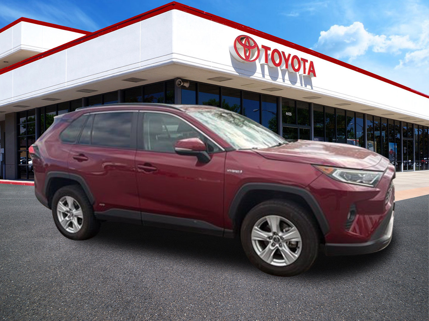 2020 Toyota RAV4 Hybrid XLE SUV 2654060A
