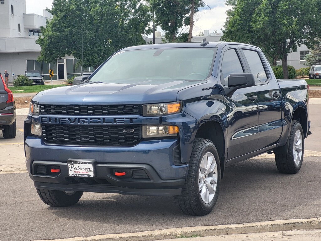 Used 2021 Chevrolet Silverado 1500 Custom Truck Crew Cab