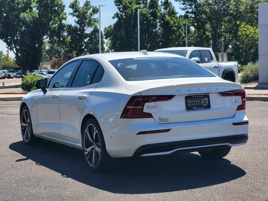 Certified 2023 Volvo S60 Recharge Plug-In Hybrid Ultimate Dark Sedan
