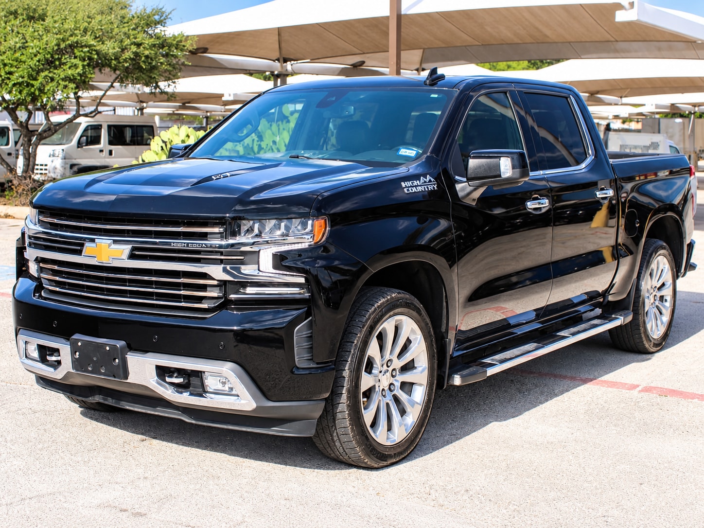 Black 2022 Chevrolet Silverado 1500 Pickup Truck Four-Wheel Drive 10-Speed Automatic