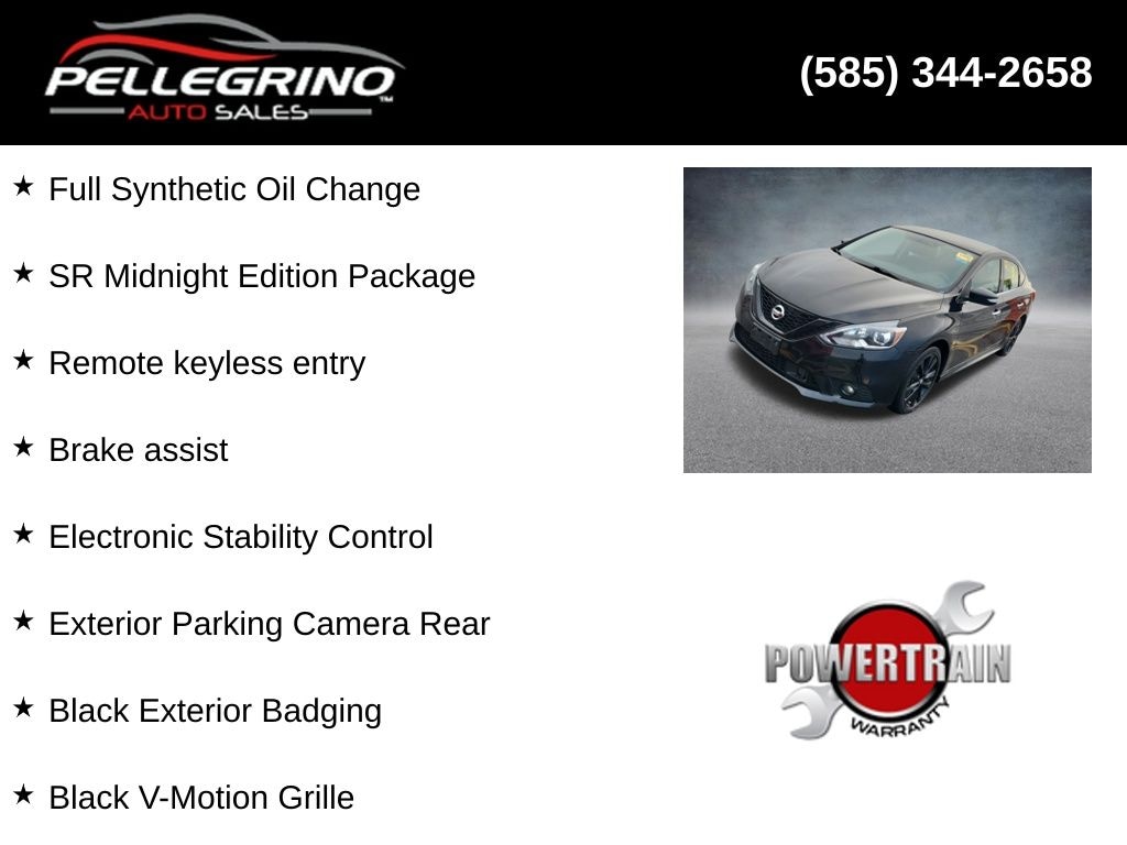 Used 2018 Nissan Sentra SR Sedan