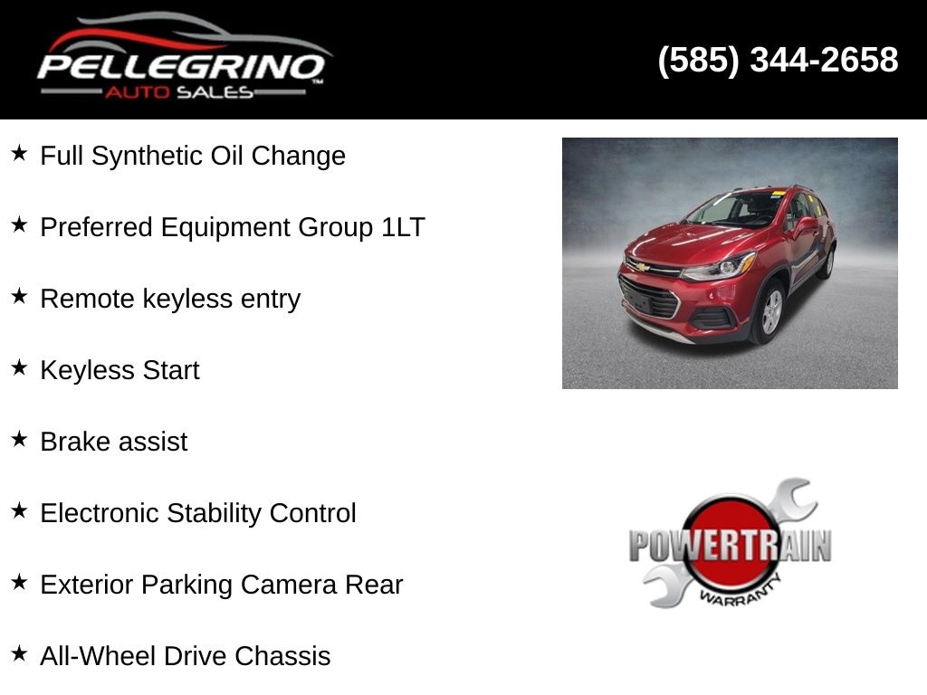 Used 2018 Chevrolet Trax LT SUV