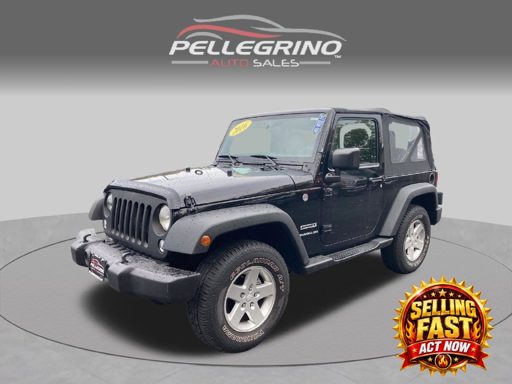 Used 2016 Jeep Wrangler JK Sport 4x4 SUV