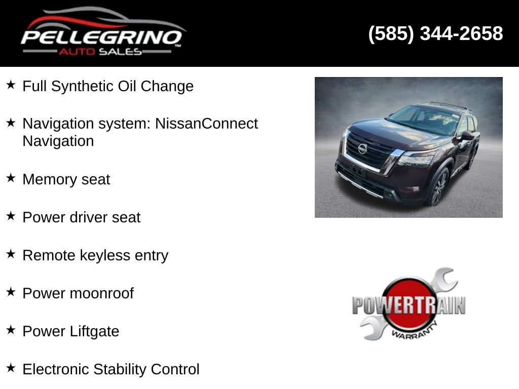 Used 2022 Nissan Pathfinder Platinum SUV