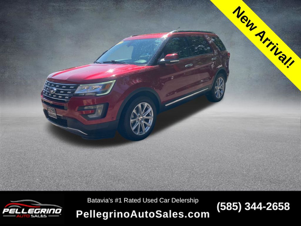 Ruby Red Metallic 2017 Ford Explorer SUV / Crossover All-Wheel Drive 6-Speed Automatic