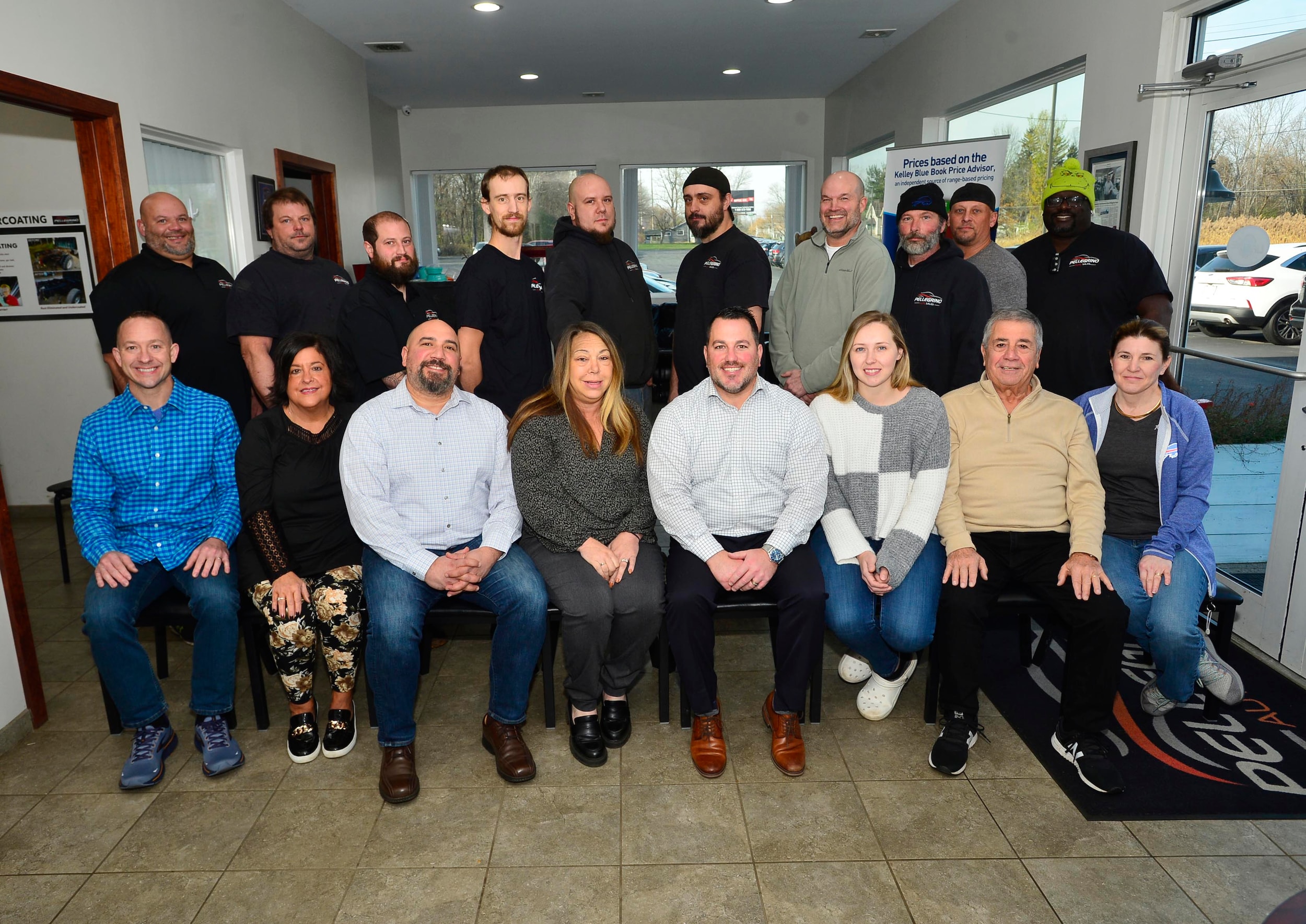 Staff at Pellegrino Auto Sales Batavia NY