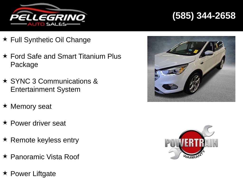 Used 2019 Ford Escape Titanium SUV