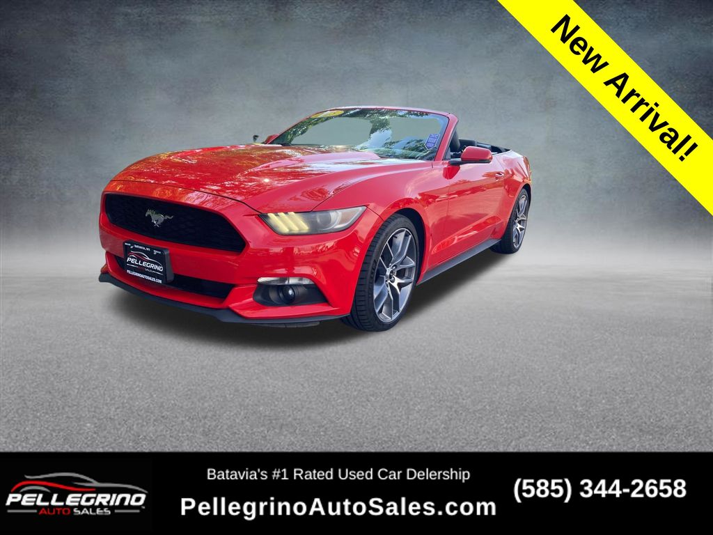 2015 Ford Mustang EcoBoost Convertible Premium's photo