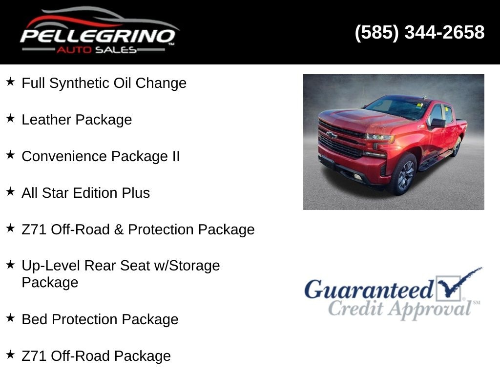 Used 2021 Chevrolet Silverado 1500 RST Truck Crew Cab