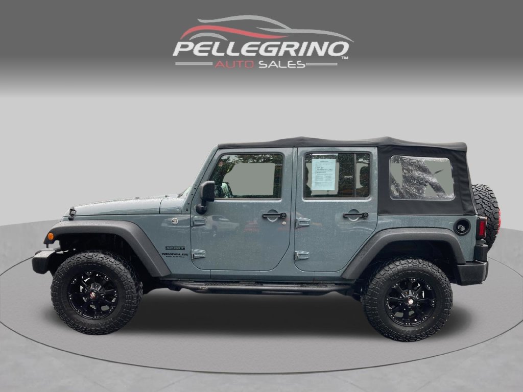 Used 2015 Jeep Wrangler Unlimited Sport 4x4 SUV