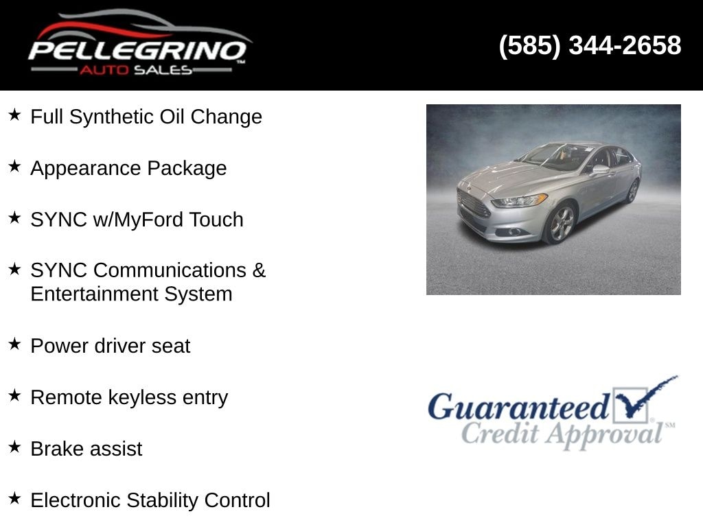 Used 2016 Ford Fusion SE Sedan