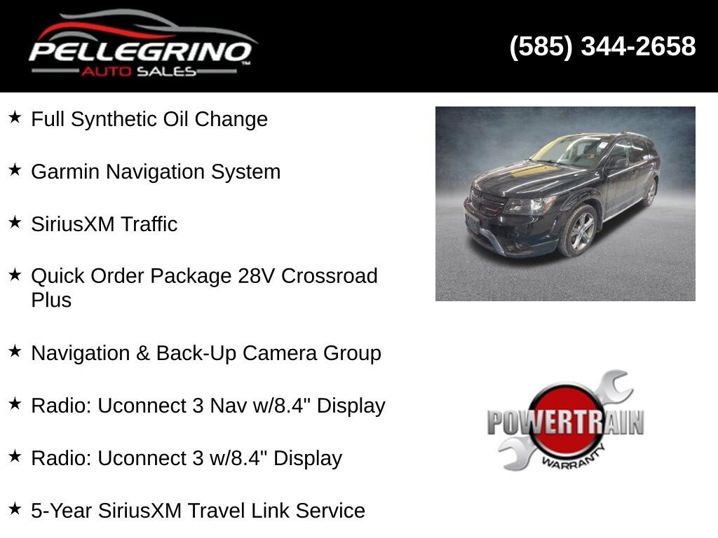 Used 2017 Dodge Journey Crossroad SUV