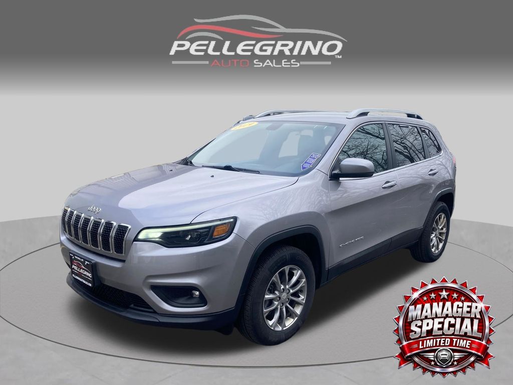 Billet Silver 2019 Jeep Cherokee SUV / Crossover Four-Wheel Drive 9-Speed Automatic