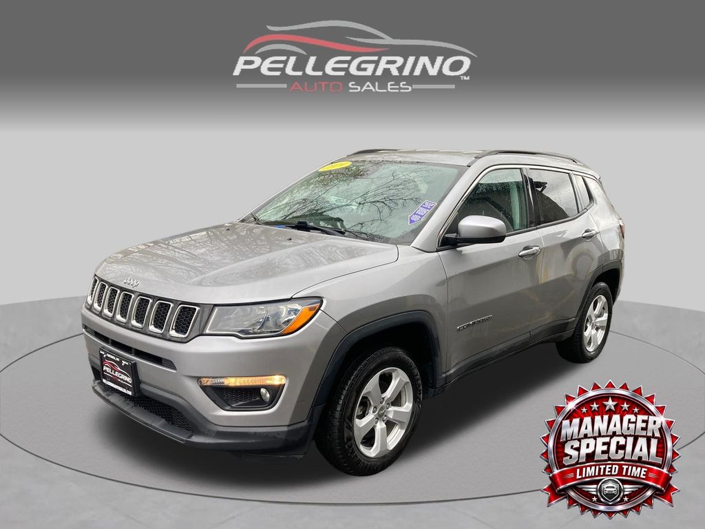 Billet Silver 2019 Jeep Compass SUV / Crossover Four-Wheel Drive Automatic