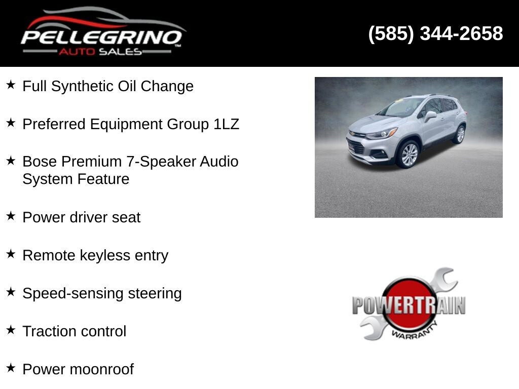 Used 2018 Chevrolet Trax Premier SUV