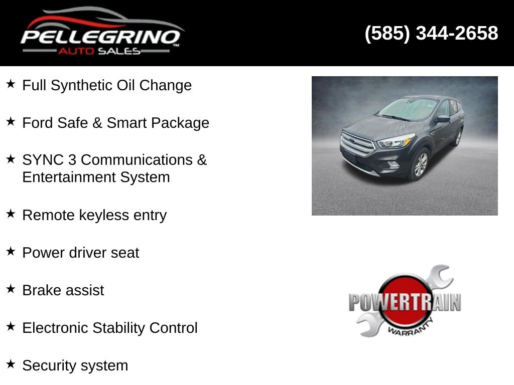 Used 2019 Ford Escape SE SUV