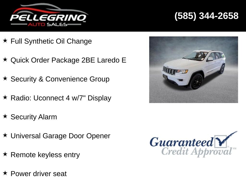Used 2021 Jeep Grand Cherokee Laredo SUV