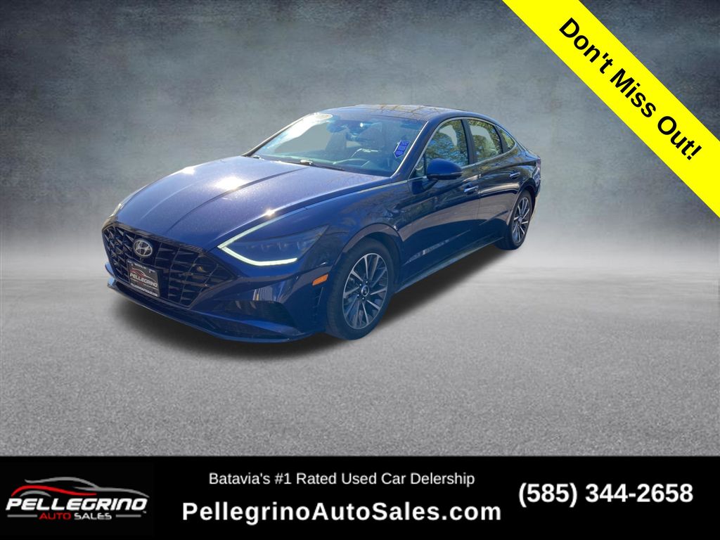 Blue (Stormy Sea) 2022 Hyundai Sonata Sedan Front-Wheel Drive 8-Speed Automatic