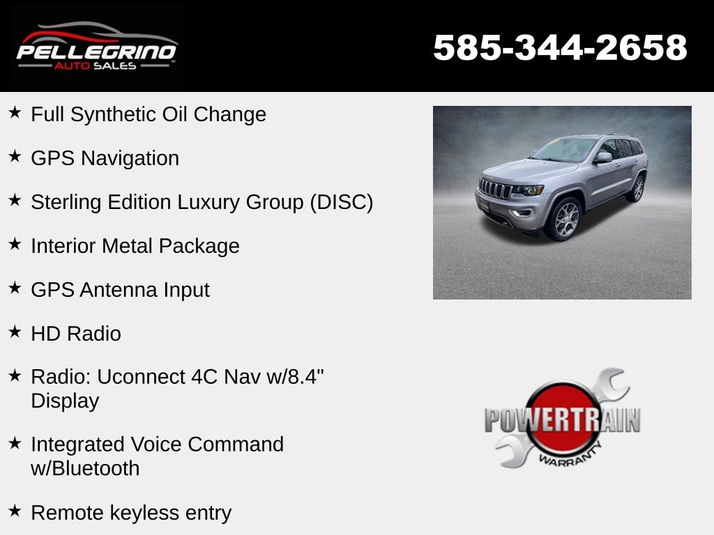 Used 2018 Jeep Grand Cherokee Limited 4x4 SUV