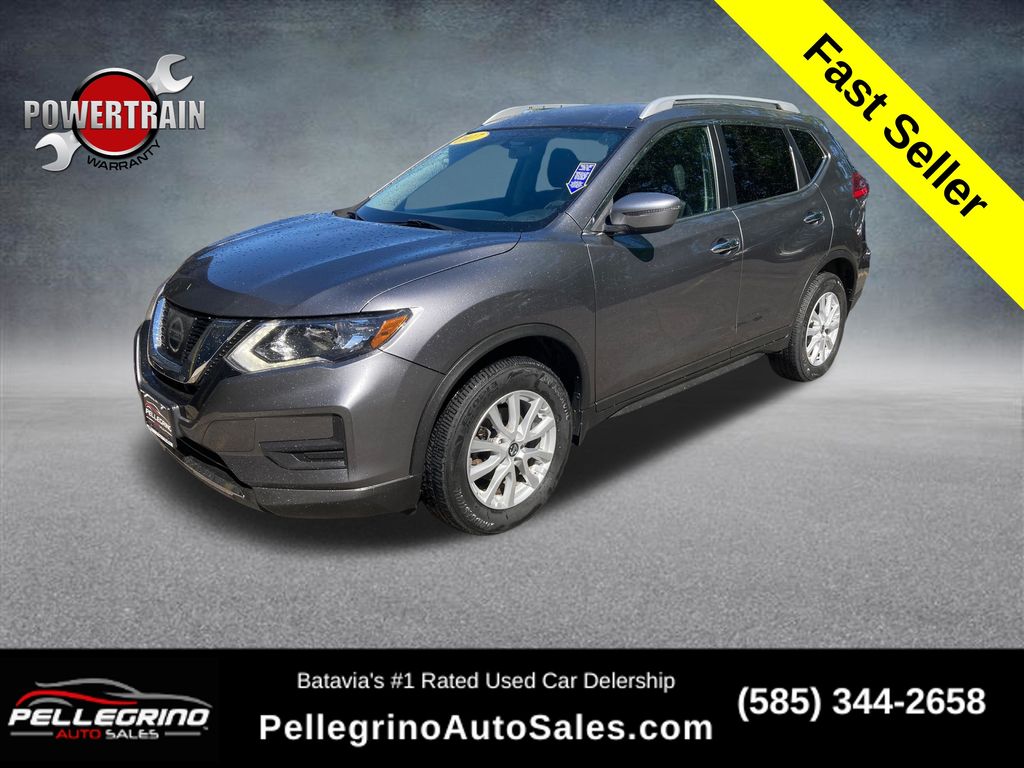Gray (Gun Metallic) 2017 Nissan Rogue SV AWD SUV / Crossover All-Wheel Drive Continuously Variable Transmission