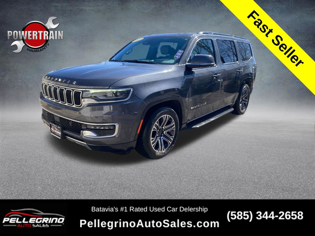 Baltic Gray Metallic Clearcoat 2022 Jeep Wagoneer Series III 4WD SUV / Crossover Four-Wheel Drive 8-Speed Automatic