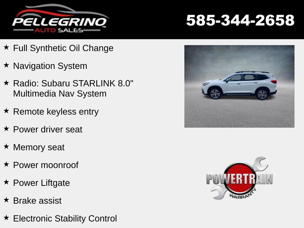 Used 2020 Subaru Ascent Touring 7-Passenger SUV