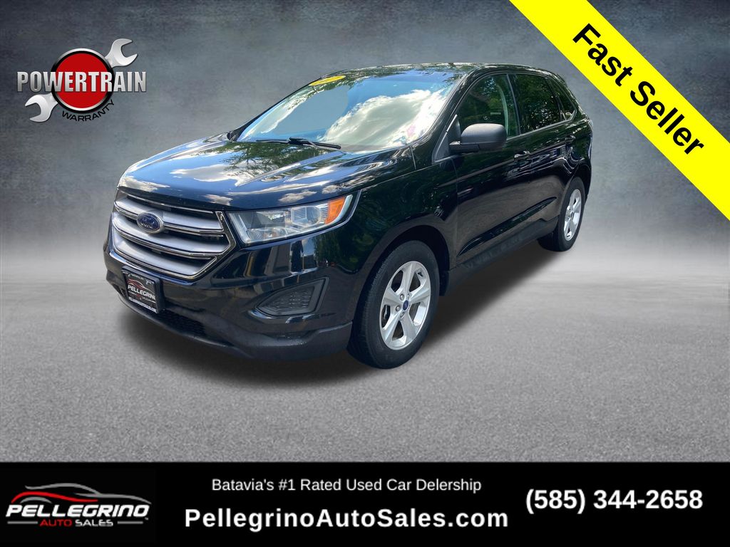 Shadow Black 2017 Ford Edge SUV / Crossover All-Wheel Drive 6-Speed Automatic