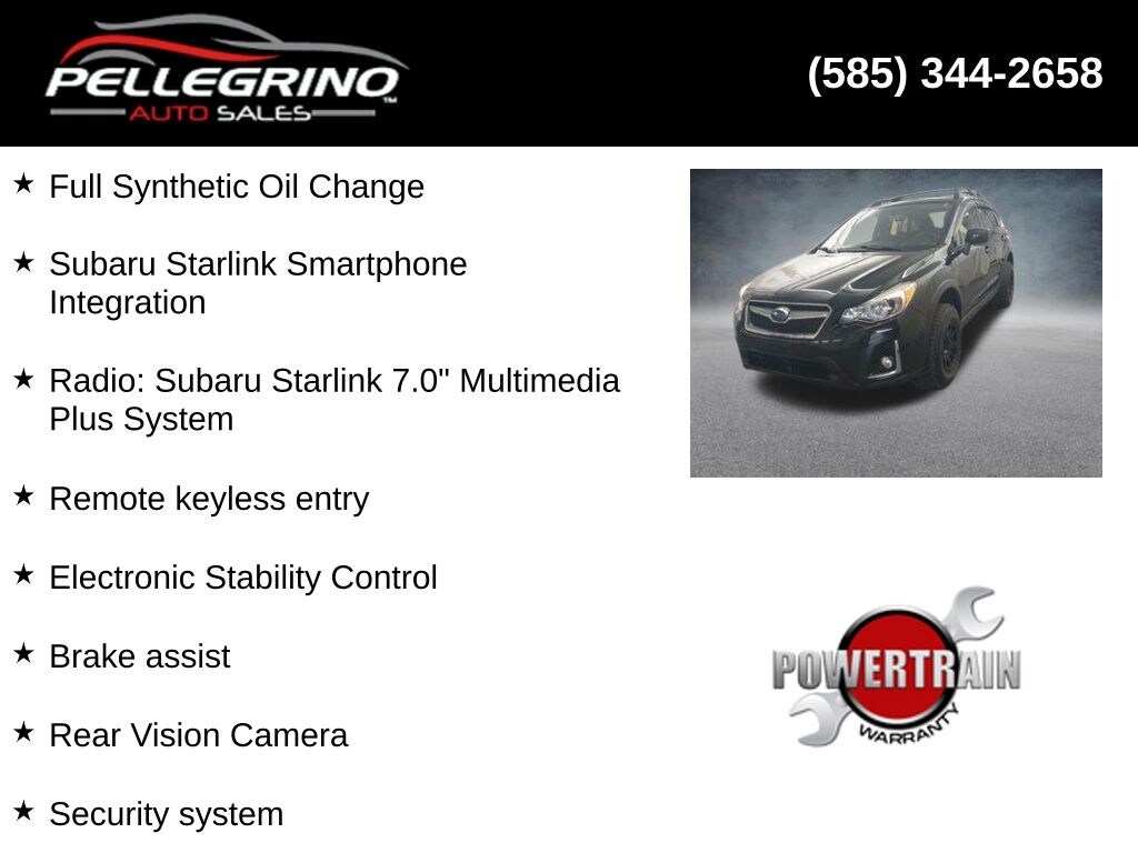 Used 2016 Subaru Crosstrek 2.0i Premium SUV