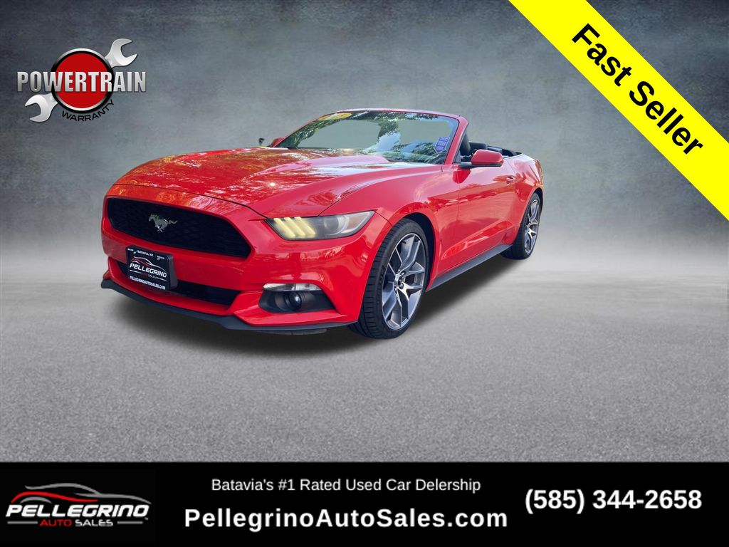 2015 Ford Mustang EcoBoost Premium Convertible RWD