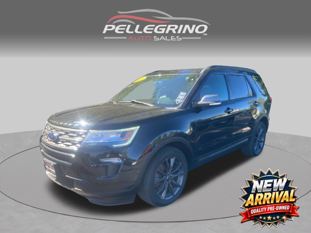 Shadow Black 2018 Ford Explorer SUV / Crossover All-Wheel Drive 6-Speed Automatic