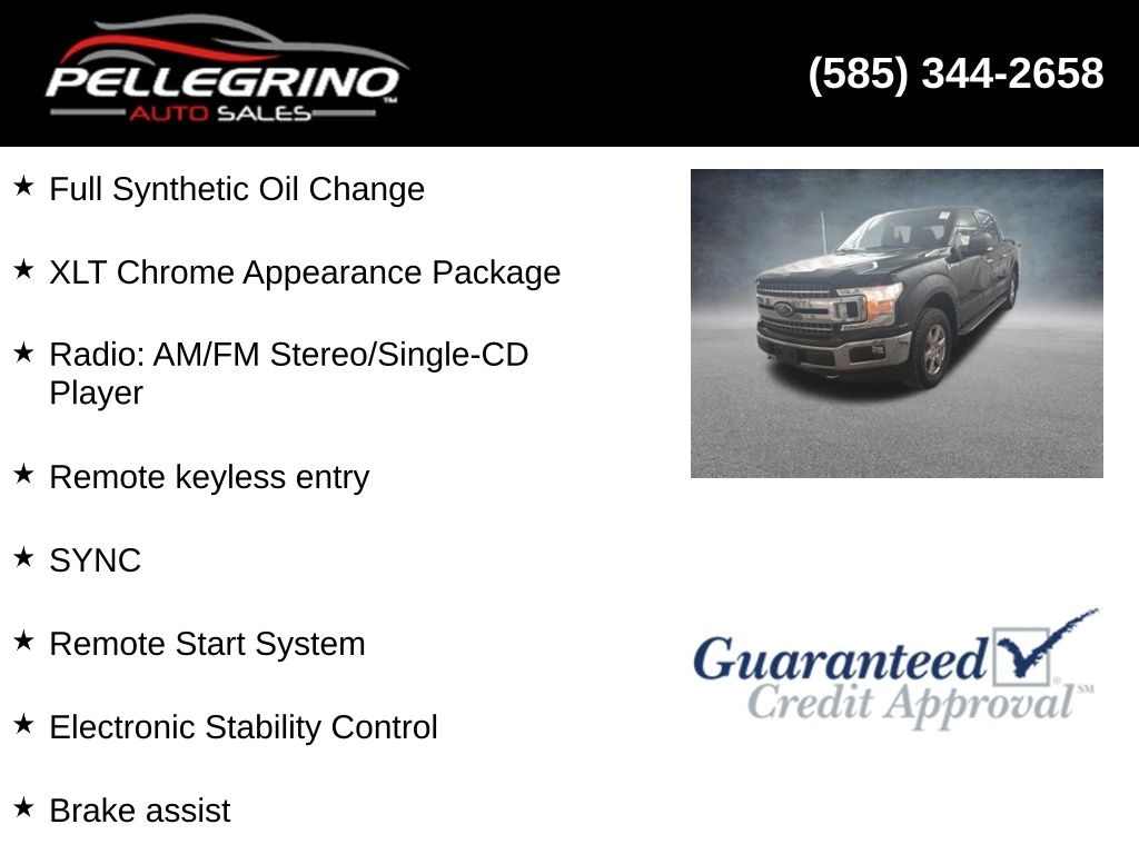 Used 2018 Ford F-150 Truck SuperCrew Cab