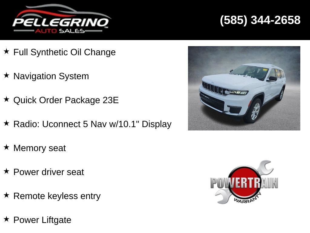 Used 2023 Jeep Grand Cherokee L Limited SUV