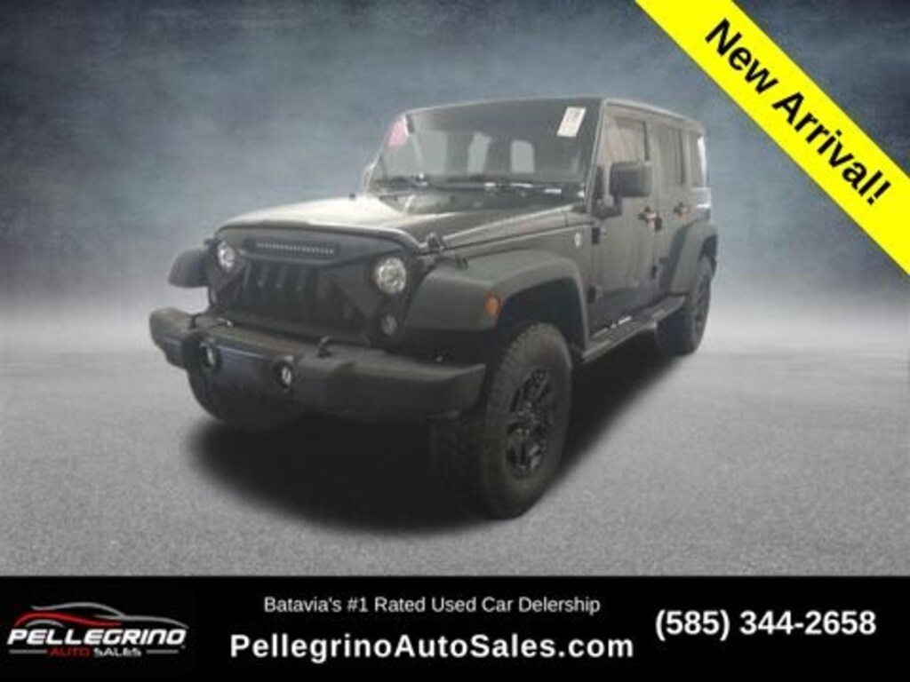Used 2018 Jeep Wrangler JK Unlimited Sport 4x4 SUV