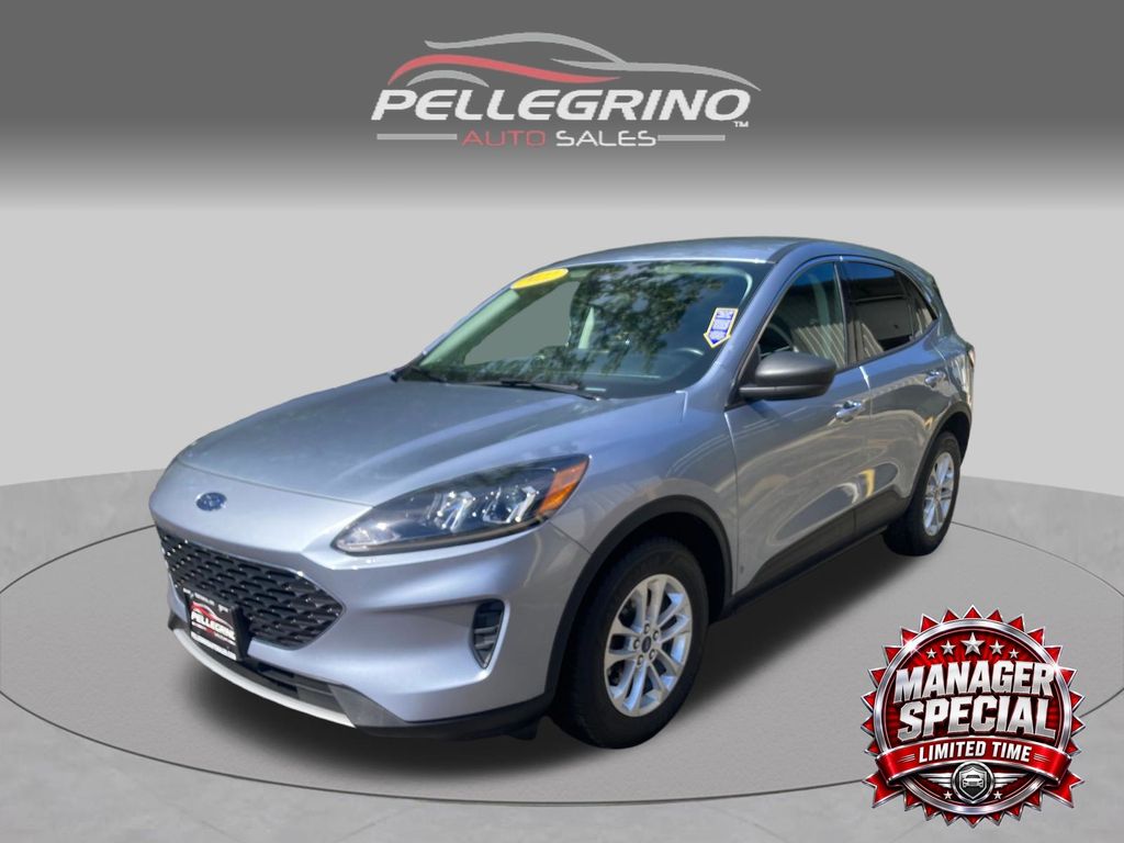 Blue Silver Metallic 2022 Ford Escape SUV / Crossover All-Wheel Drive 8-Speed Automatic