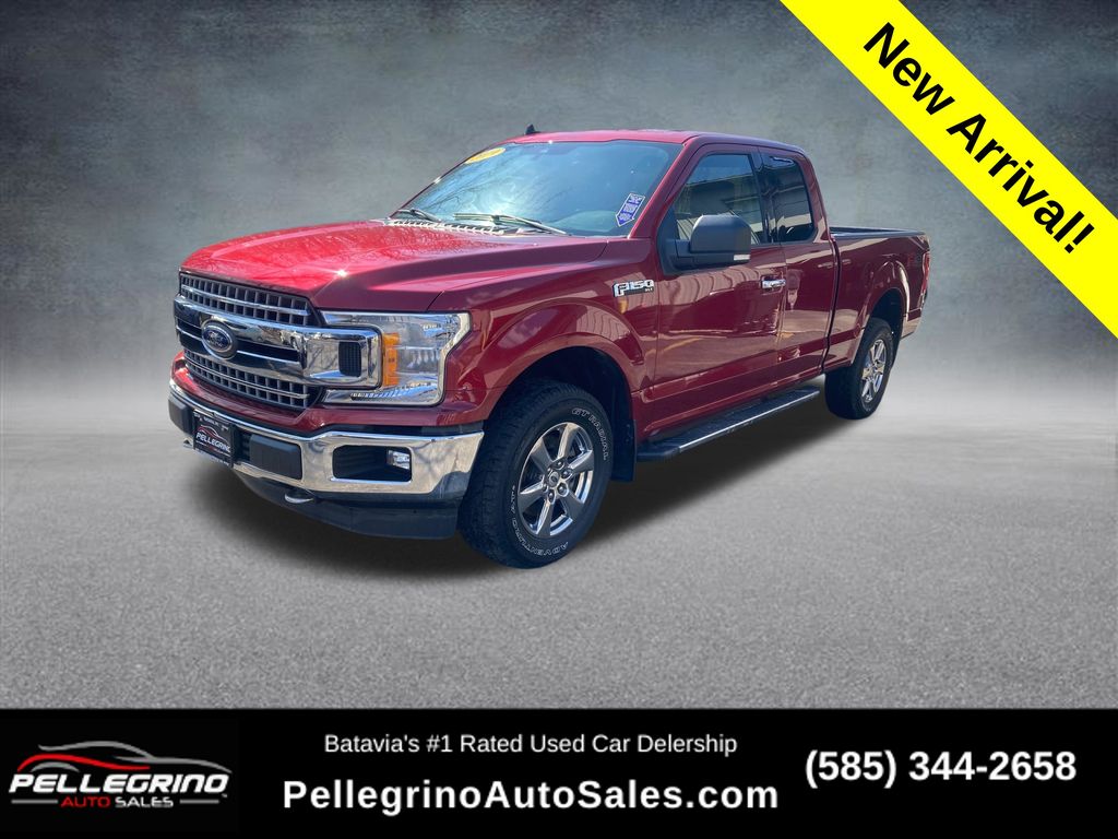 Ruby Red 2019 Ford F-150 Pickup Truck Four-Wheel Drive Automatic