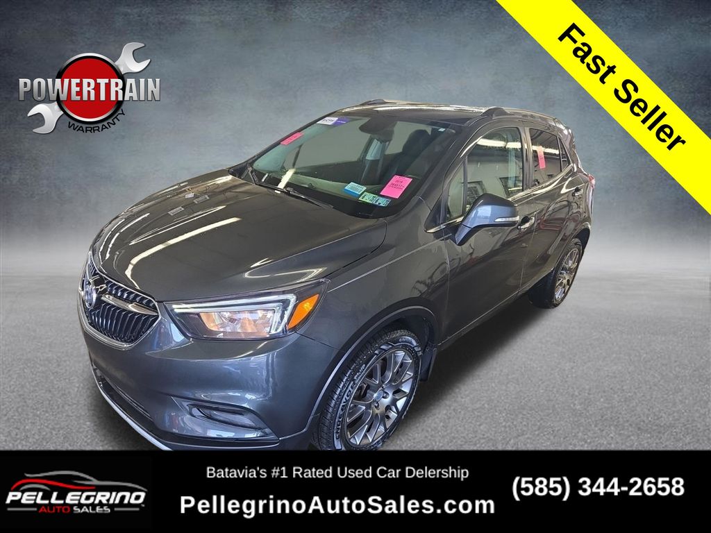 Graphite Gray 2018 Buick Encore Sport Touring AWD SUV / Crossover All-Wheel Drive 6-Speed Automatic
