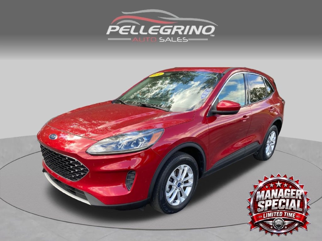 Rapid Red Tinted 2020 Ford Escape SUV / Crossover All-Wheel Drive 8-Speed Automatic