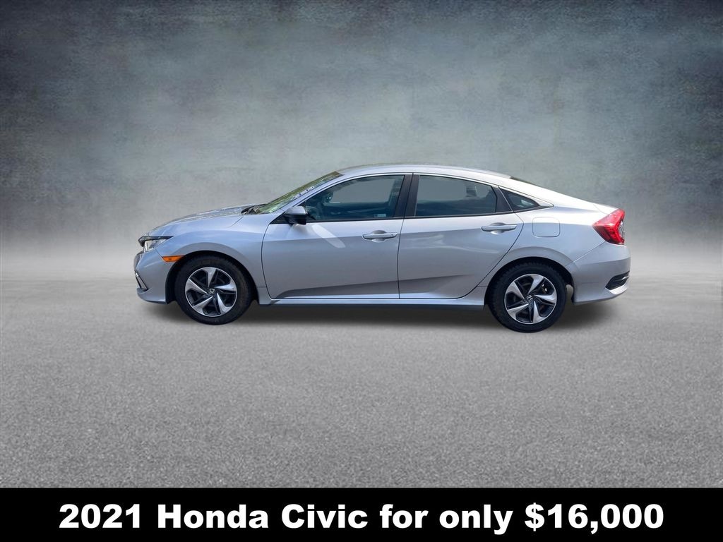 Used 2021 Honda Civic LX Sedan